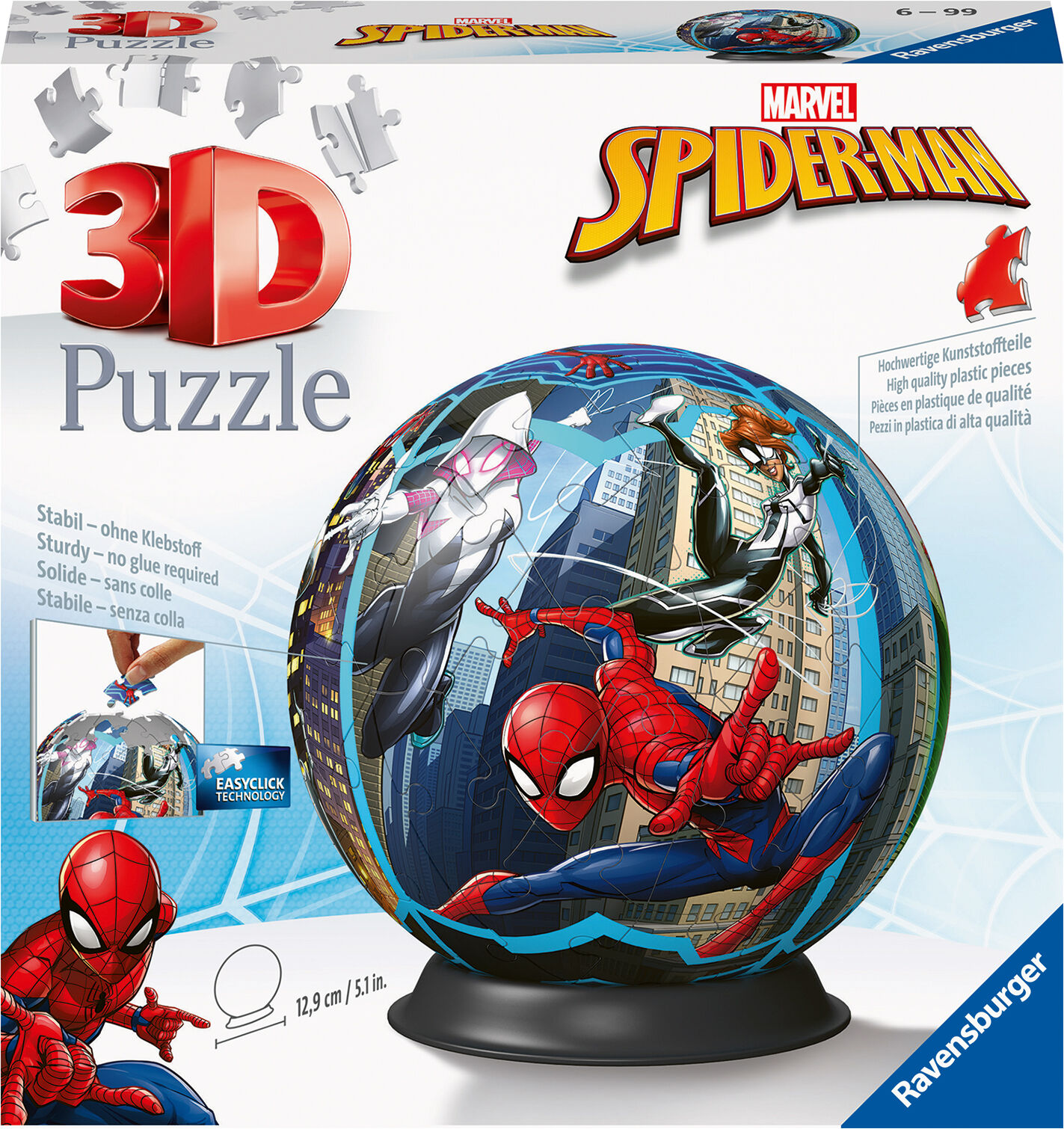 Ravensburger Spider-Man 3D-pussel 72 Bitar