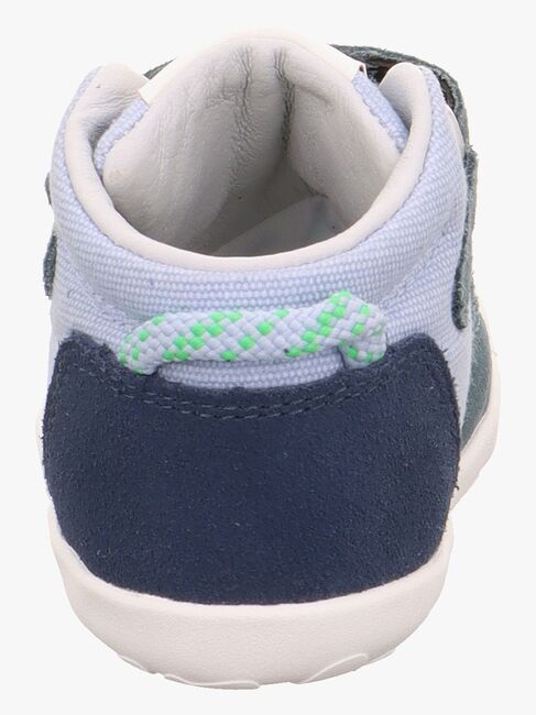 Superfit Flummi Barefoot Sneakers, Blå/Ljusgrön