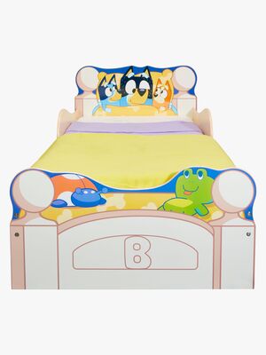 Bluey Juniorisänky + Säilytyslaatikot 70x140, Valkoinen