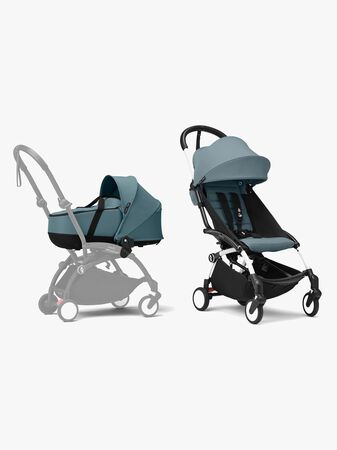 Stokke YOYO 3 Duovagn, Aqua/White