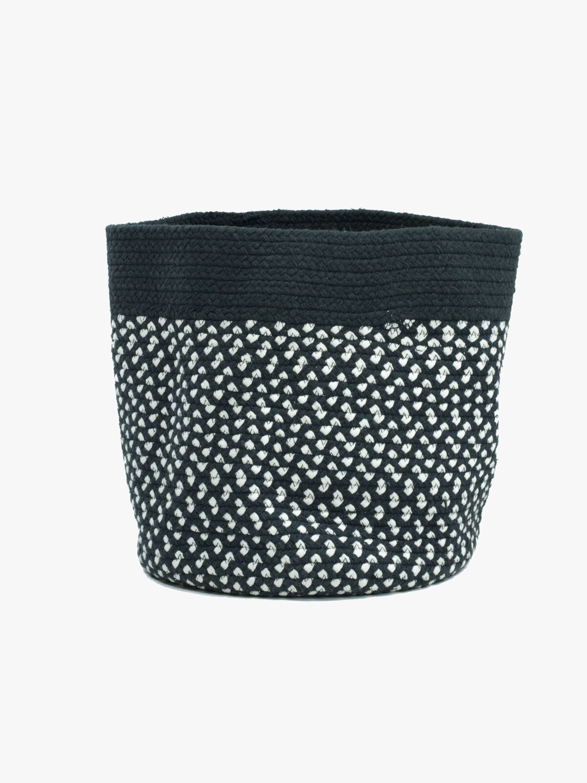 Nattiot Förvaringskorg, Svart/Vit