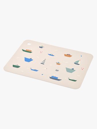 LIEWOOD Jude Bordsunderlägg med Tryck, Sailing/Sandy
