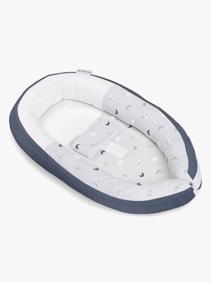 Doomoo Babynest Måne, Blågrå