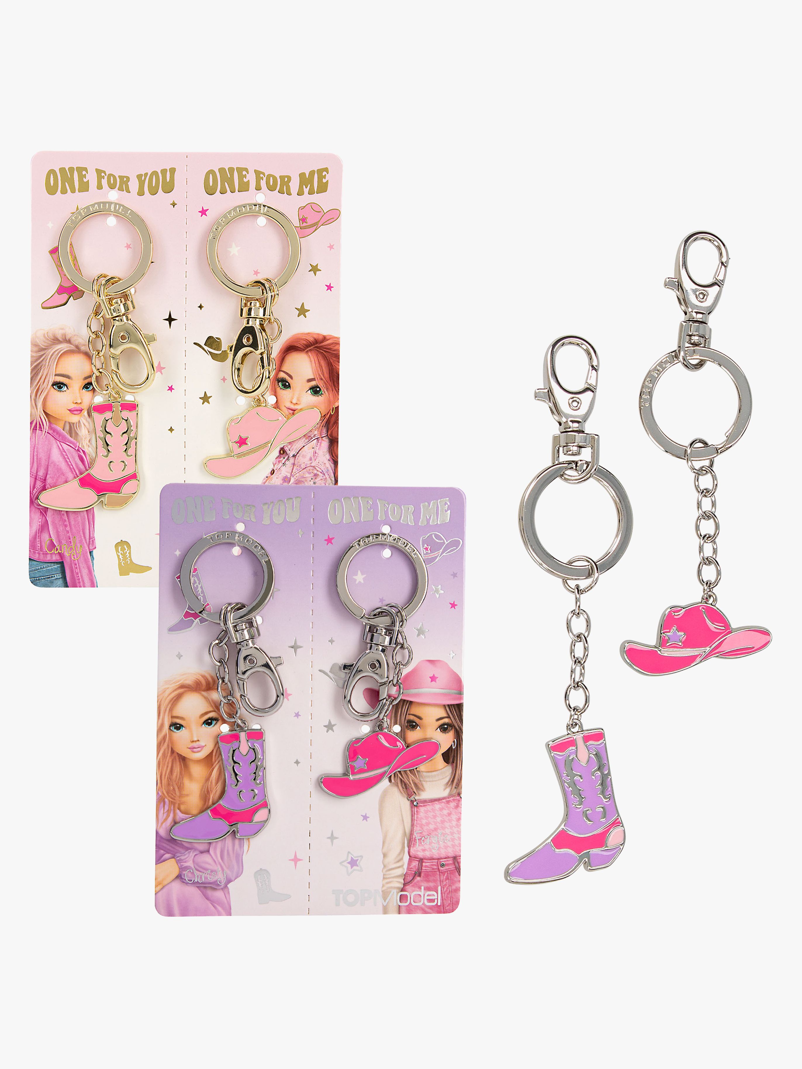 TOPModel Nyckelringar BFF Cowgirl 2-Pack