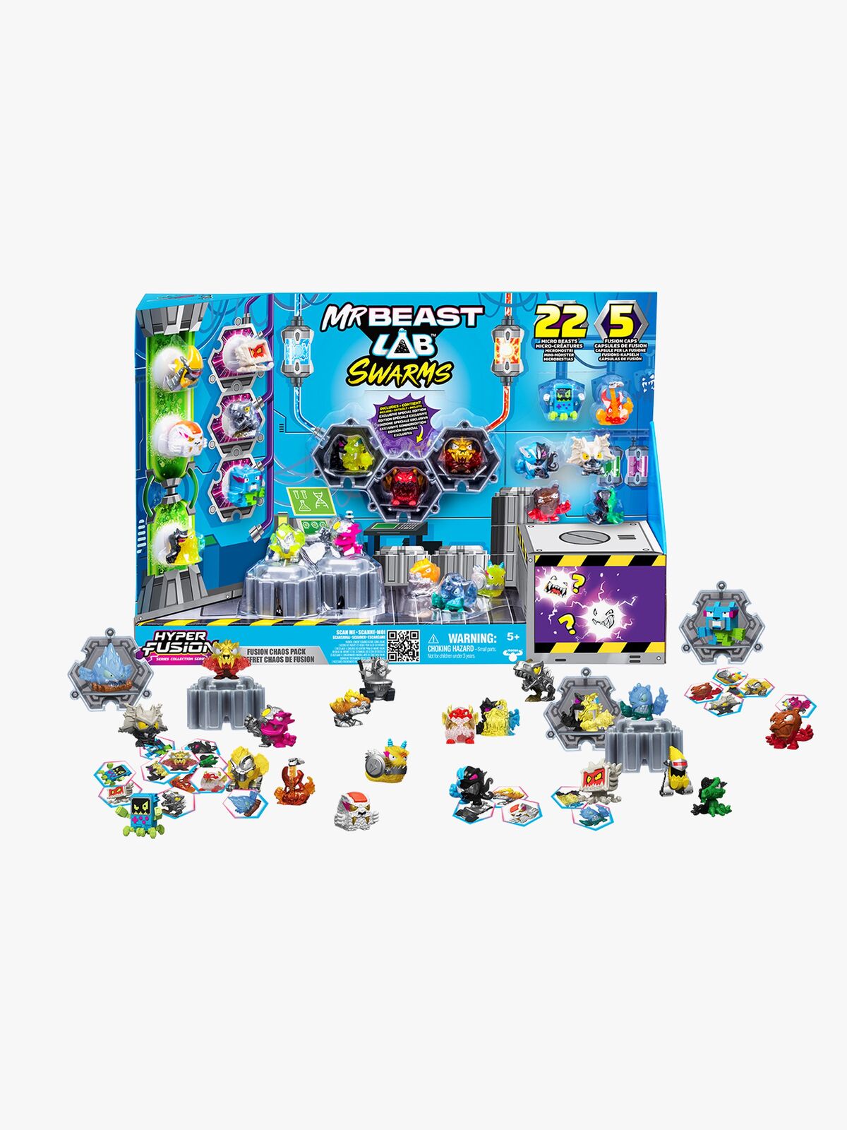 Beast Lab Swarms Samlarfigurer Fusion Chaos, Blandad