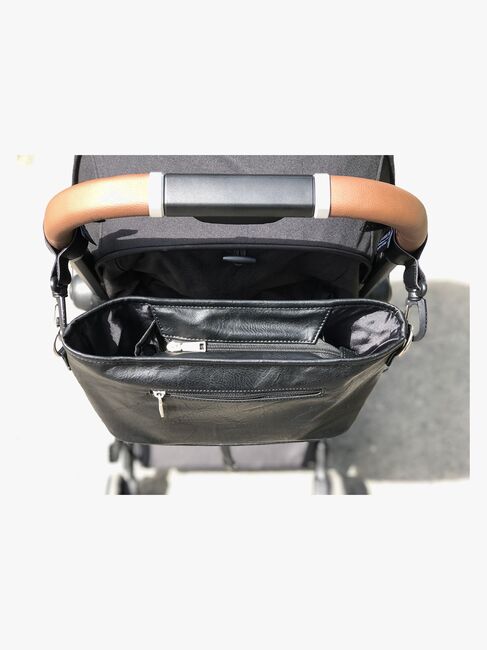 Tinkafu Tiny Tinkabag Organizer, Svart PU-Läder