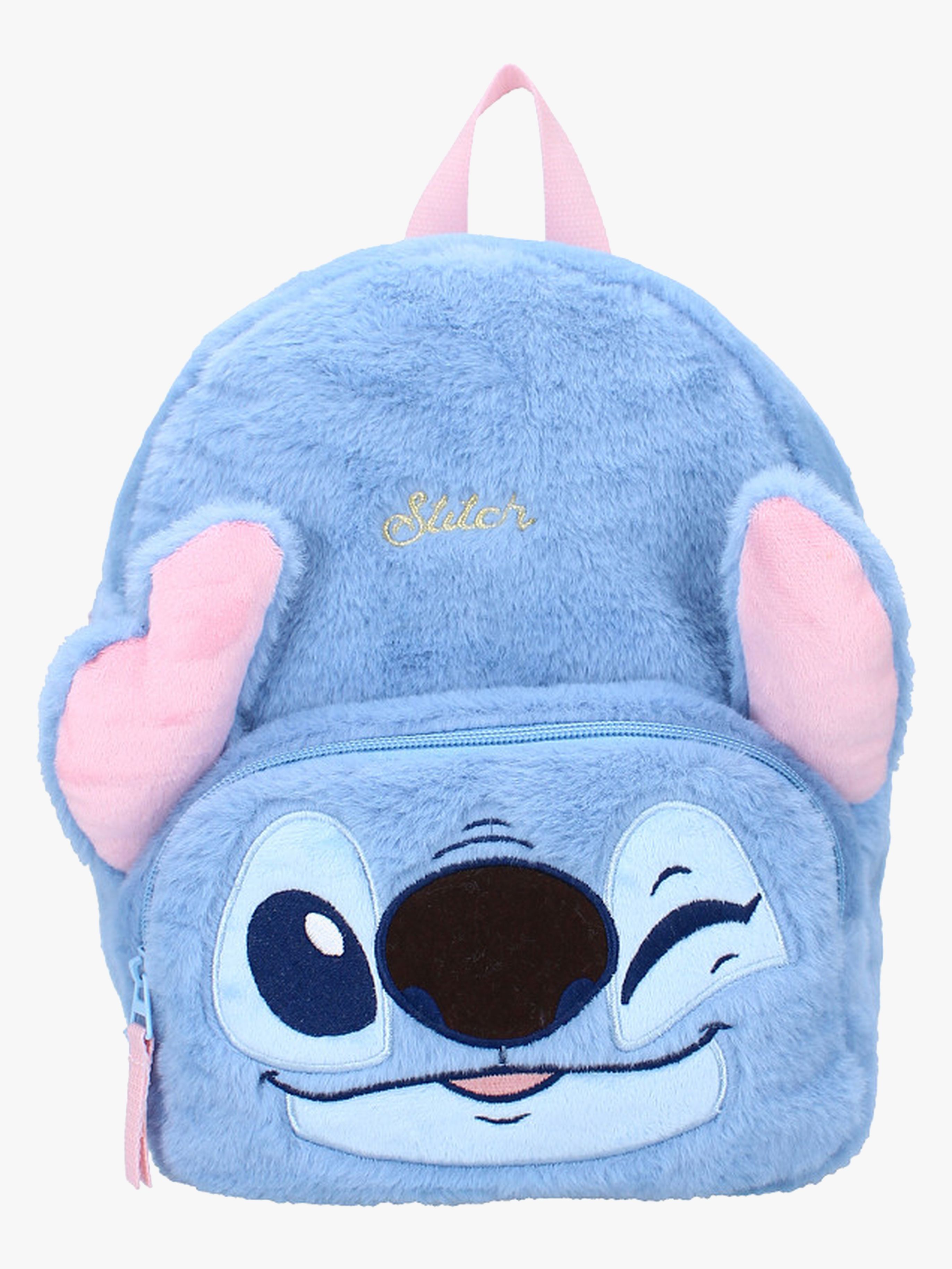 Disney Lilo &  Stitch Plysch Ryggsäck Fluffy Festival, Blå