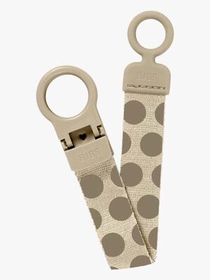 BIBS Studio Loop Suttesnor Polka Mega, Vanilla/Dark Oak