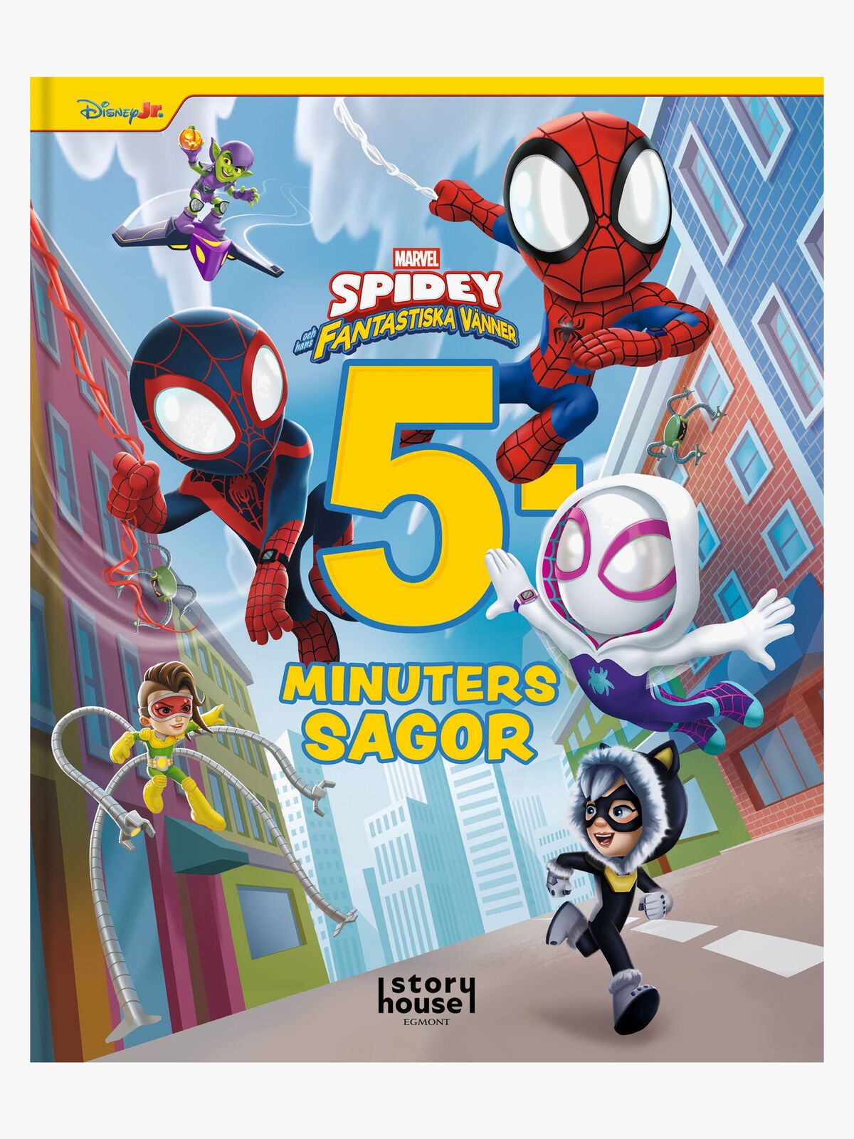 Egmont Kärnan Spidey & His Amazing Friends 5-Minuters Sagor