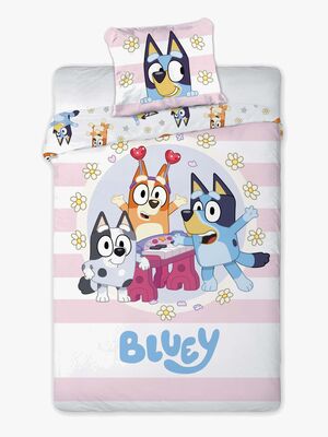 Sengetøy Bluey 150 x 210, Rosa