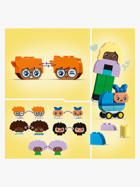 LEGO DUPLO Town 10423 Byggbara människor med stora känslor