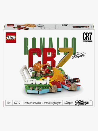 LEGO Editions Football 43012 Cristiano Ronaldo – fotbollshöjdpunkter