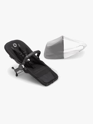 Bugaboo Donkey 5 Duo Extension Set Sisaristuin, Midnight Black