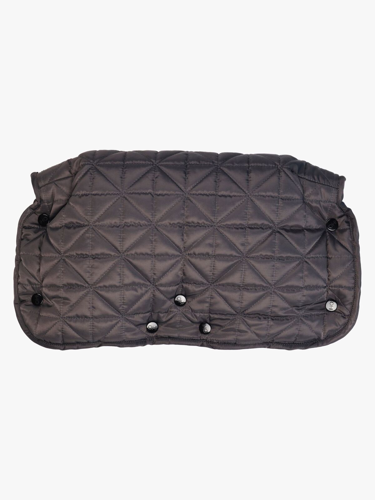Oh, Poppy! Luna Quilted Handvärmare, Anthracite Gray