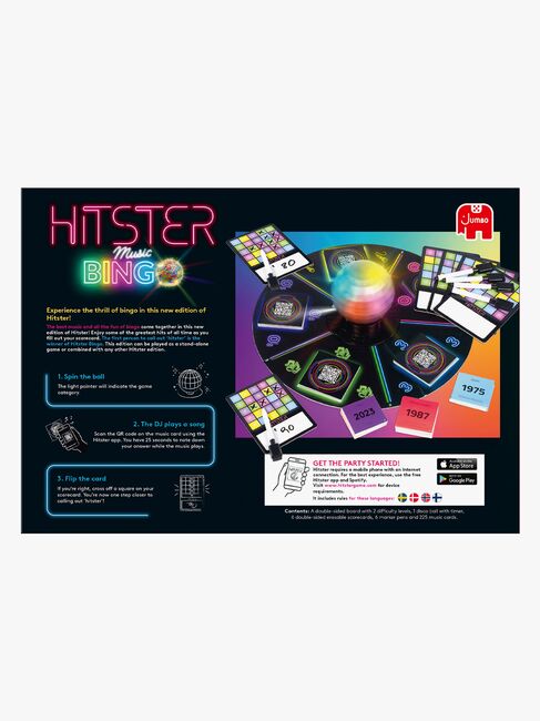Hitster Sällskapsspel Bingo