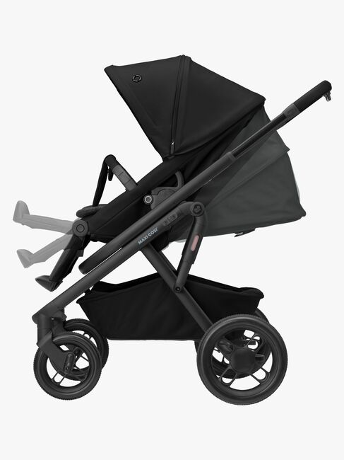 Maxi-Cosi Lila XP+ Duovagn, Essential Black