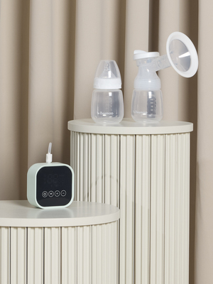 Beemoo CARE Pumply Elektrisk Bröstpump Dubbel, Soft Green