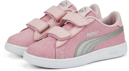 Puma Smash V2 Glitz Glam V PS Sneakers, Rosa