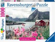 Ravensburger Pussel Skandinavien: Reine Lofoten  1000 Bitar