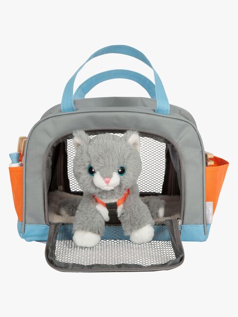 Small Foot Katt med Väska och Skötselset