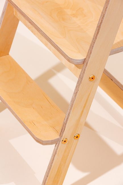 Duck Woodworks Hopfällbar Hjälpa Till Pall, Natur