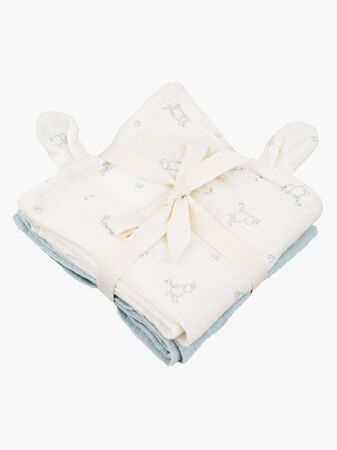 Mumin Muslinfiltar 2-Pack, Blue