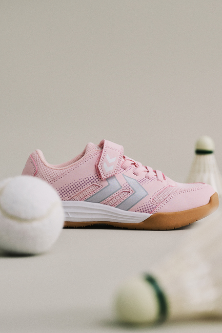 Hummel Multiplay Stable Jr Träningsskor, Pink-A-Boo