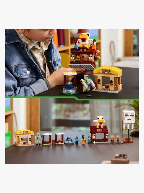 LEGO Minecraft 21273 Byanfall med gastballong