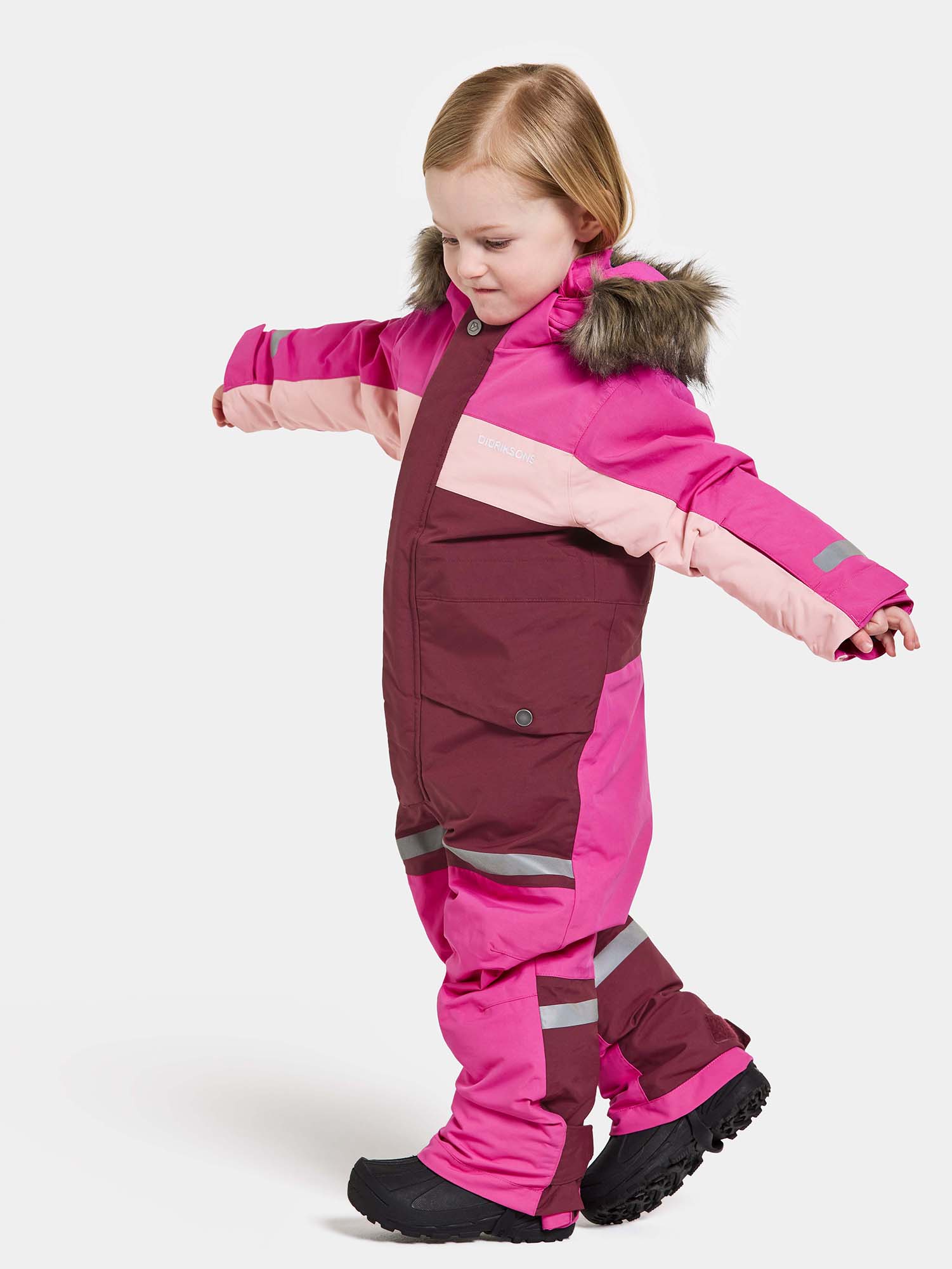 Didriksons Bjärven Overall Plastic Pink 80 – Bäst i test