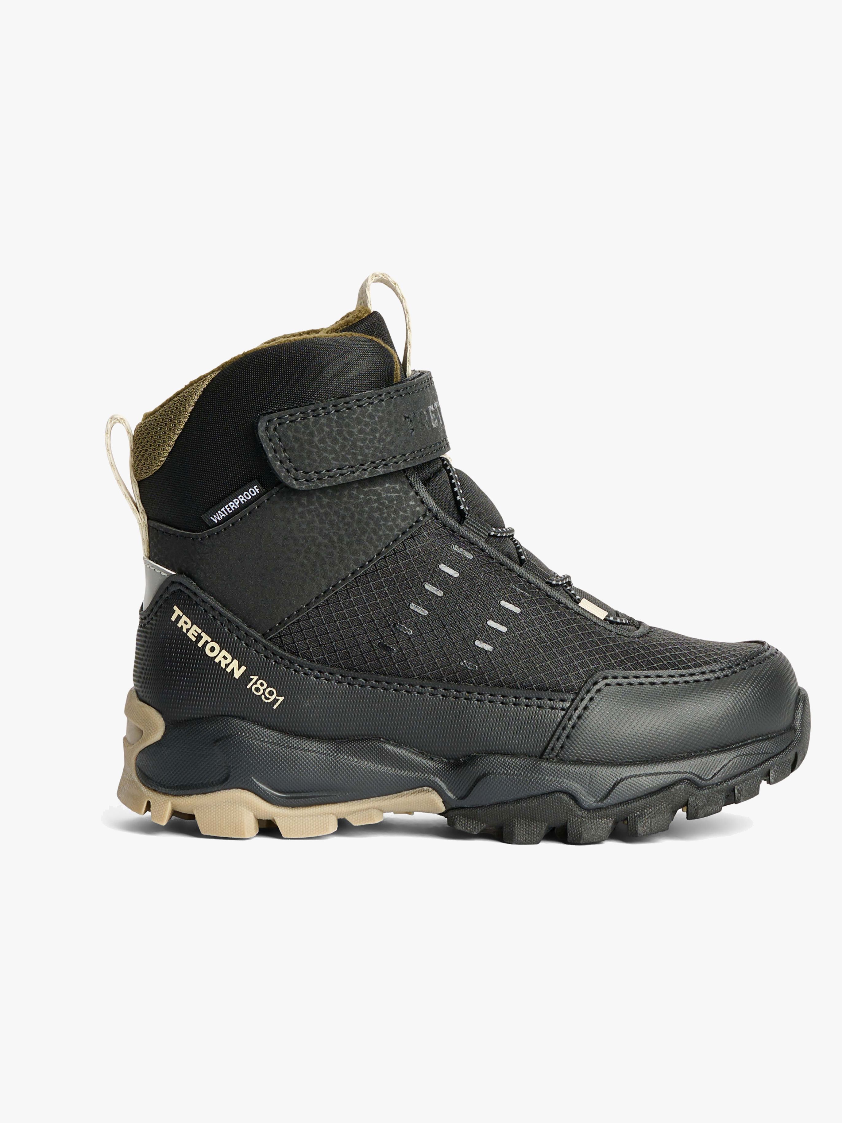 Tretorn Tero Insulated Mid Vattentäta Sneakers, Svart, 25