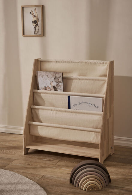 Alice & Fox WILLA Bokhylla Canvas, Natur