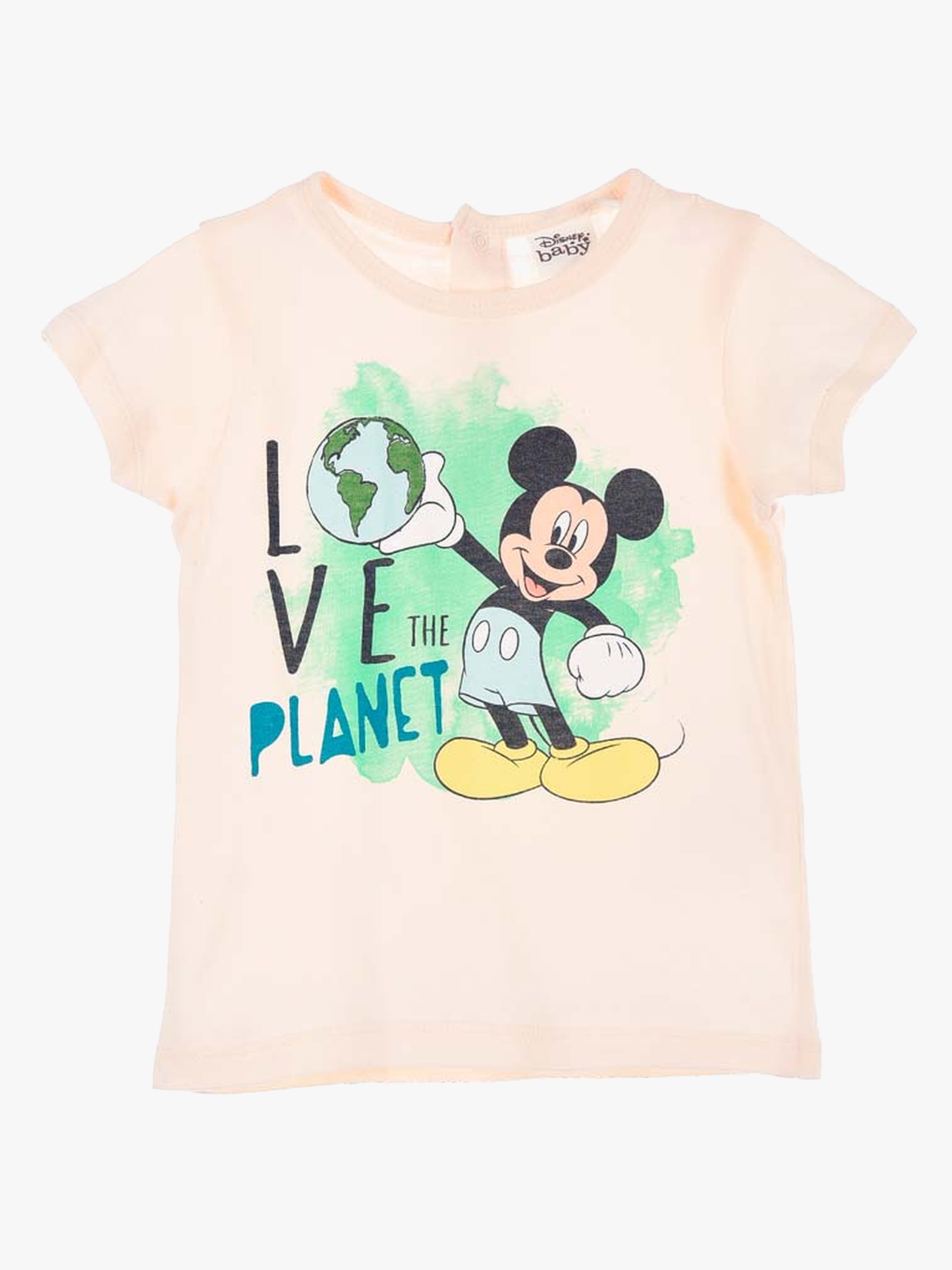 Disney Musse Pigg T-Shirt, Vit, 6 mån