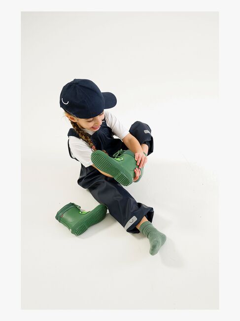 Viking Alv Indie Print Gummistövlar, Green