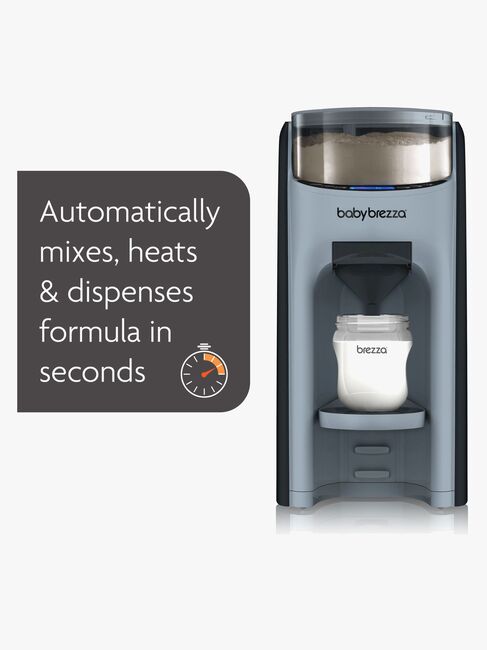 Baby Brezza Formula Pro Advanced Mjölkersättning- och Vällingmaskin, Slate