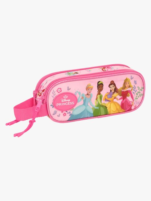 Disney Princess Dubbelpennfodral, Rosa