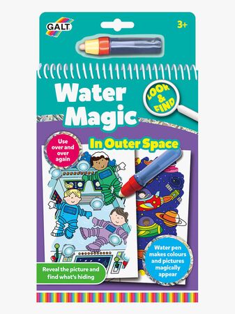 Galt Målarbok Water Magic I Rymden