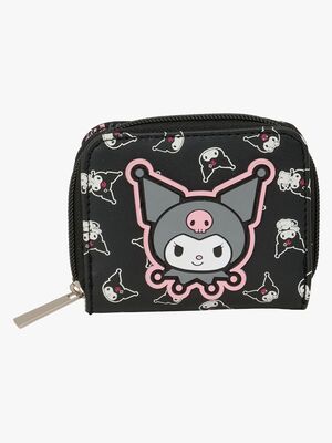 Hello Kitty Kuromi Teen Portemonnaie, Schwarz