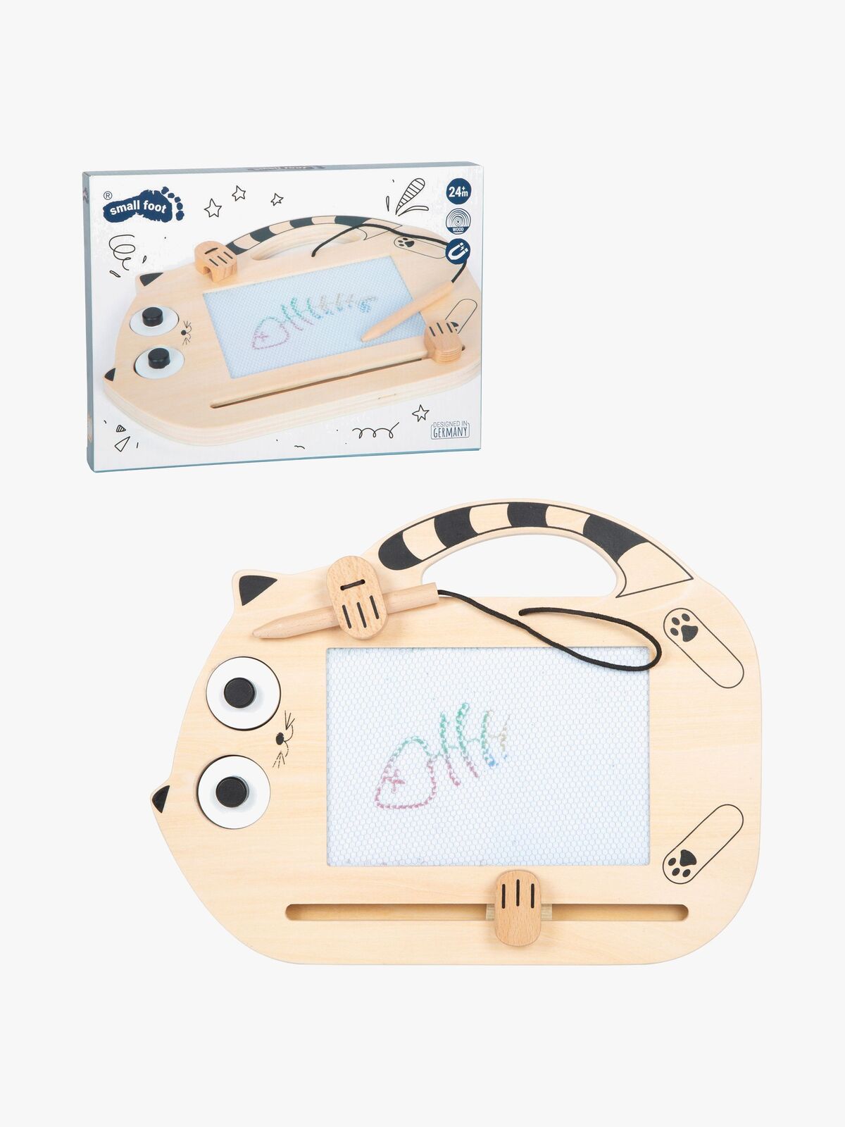 Small Foot Magnettavla Katt