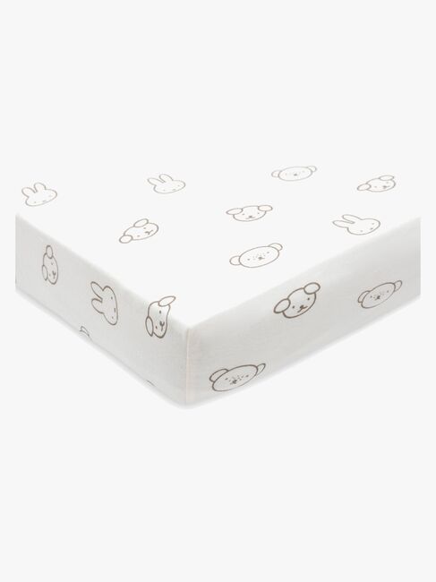 Jollein Dra-på-lakan 40x80, Miffy and Friends