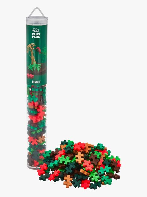 Plus-Plus Byggset med Basplatta & Tub New Mix, 4x100 Delar