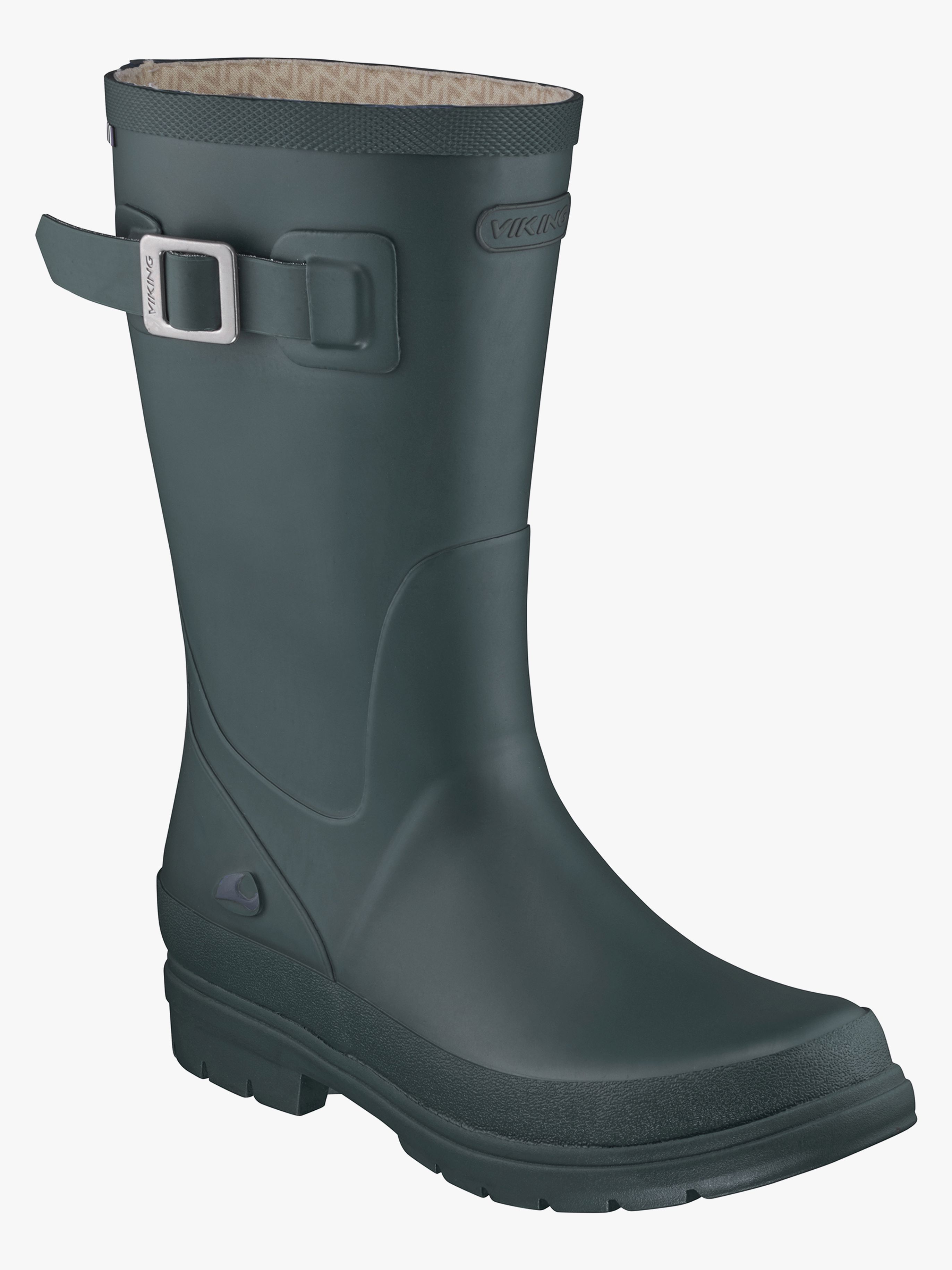 Viking Vendela Jr Gummistövlar, Dark Green 28