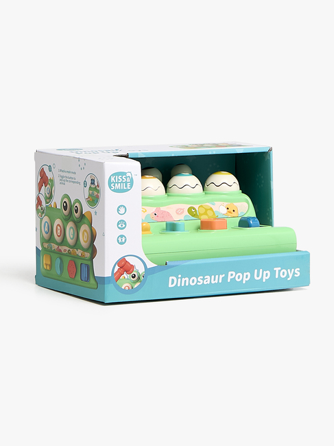 Cloudberry Castle Pop-up Aktivitetsleksak Dinosaurier