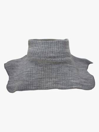 Lindberg Rib Baby Halskrage Merinoull, Grey Melange