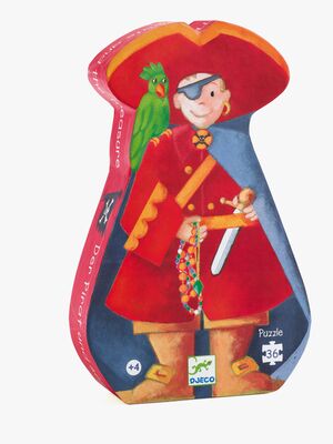 Djeco Pussel Piratskatt 36 Bitar