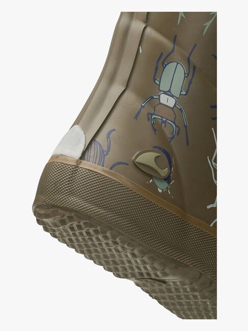 Viking Indie Print Gummistövlar, Khaki/Linen