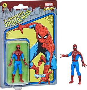 Marvel Legends Retro Spider-Man 9,5 cm