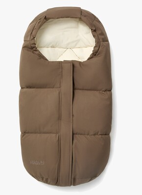 Nordlys Wilma Mini Daunen-Fußsack, Walnuss