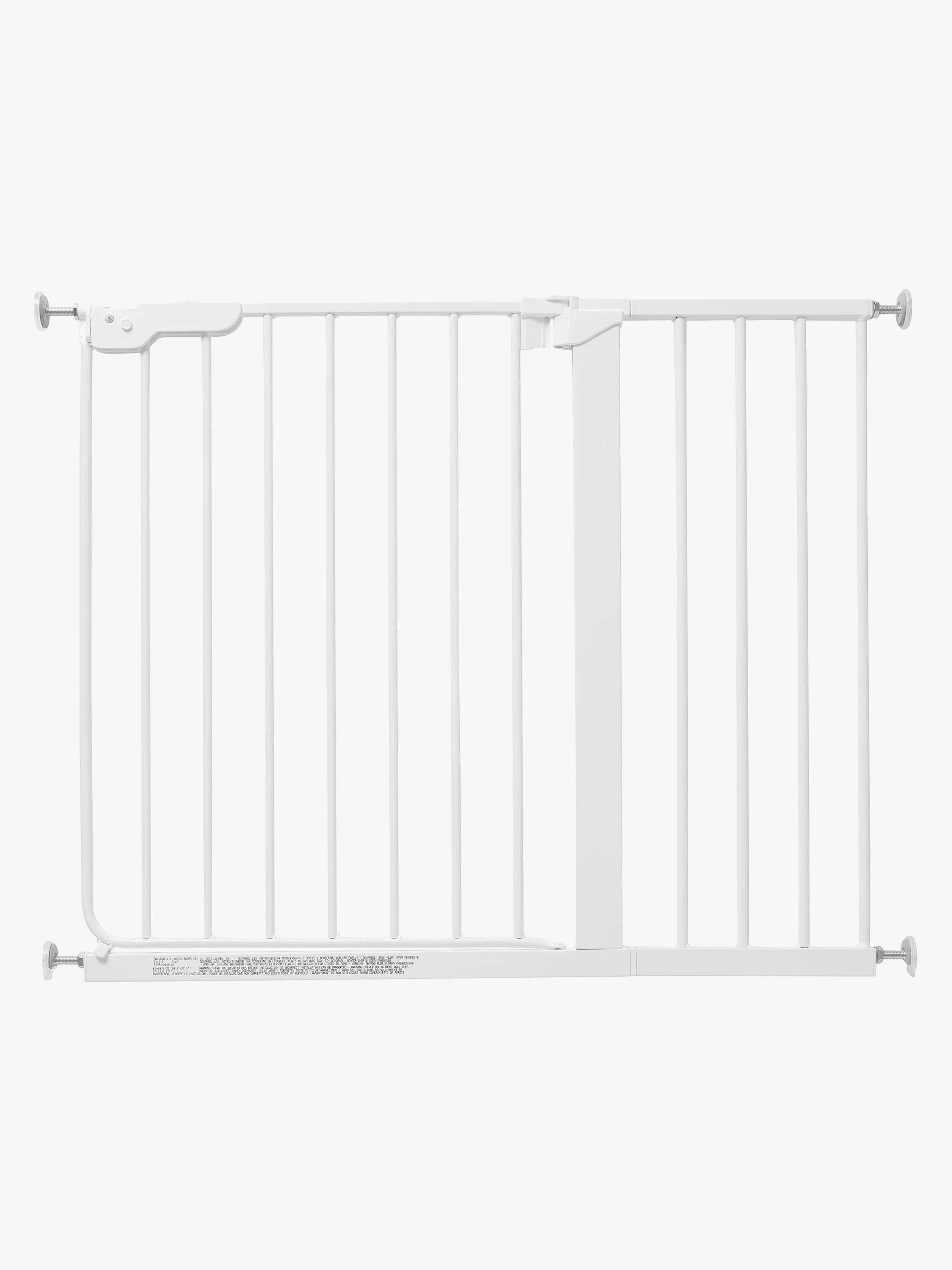 BabyDan Danamic Spänngrind 3/ext. 80-86 cm, Vit