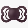 BIBS Supreme Napp Silikon Stl 2, Plum