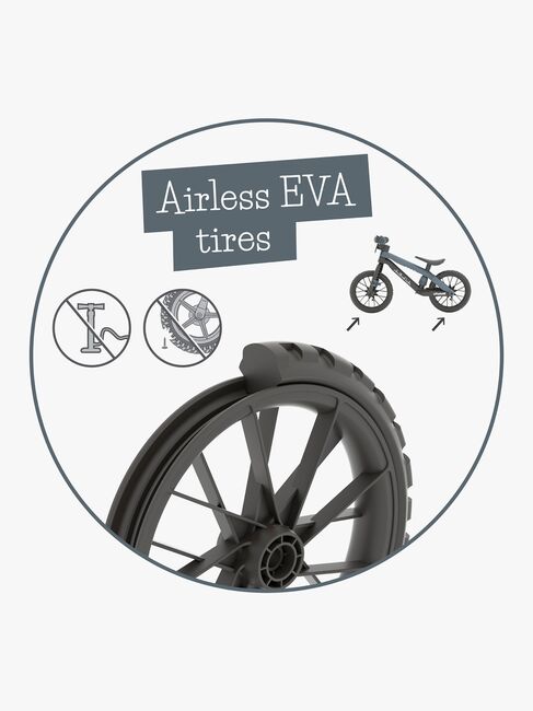 Chillafish BMXie Vroom Springcykel, Antracitgrå